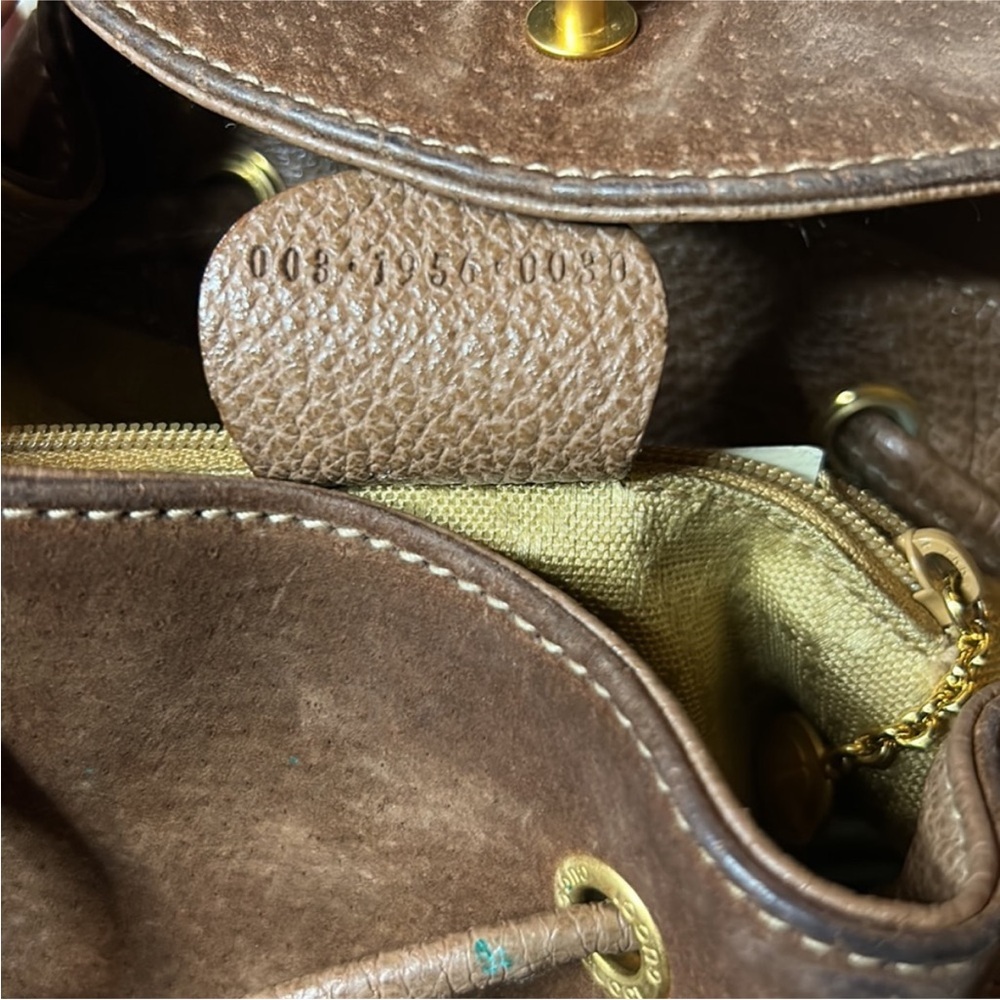 GUCCI Authentic Tan Suede Backpack - image 10